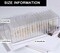 Acrylic Jewelry Box Organizer, Clear Jewelry Case with 20 Portable Anti-oxident Bags, Small Travel Jewelry Storage Earrings Rings Necklaces Holder